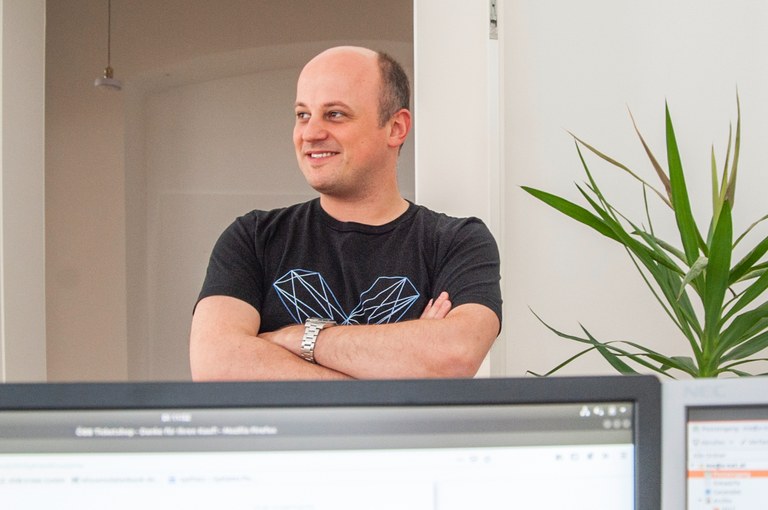 Open Source as central philosophy Portrait Wolfgang Eibner