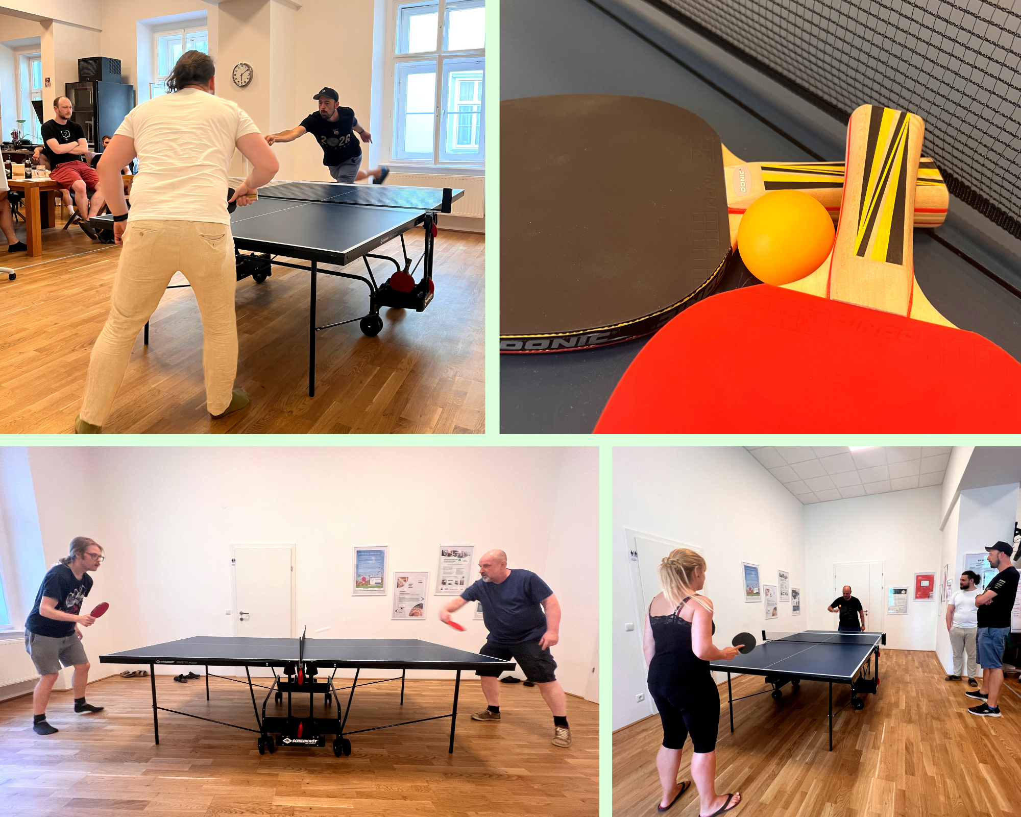 Tischtennisturnier Eindrücke