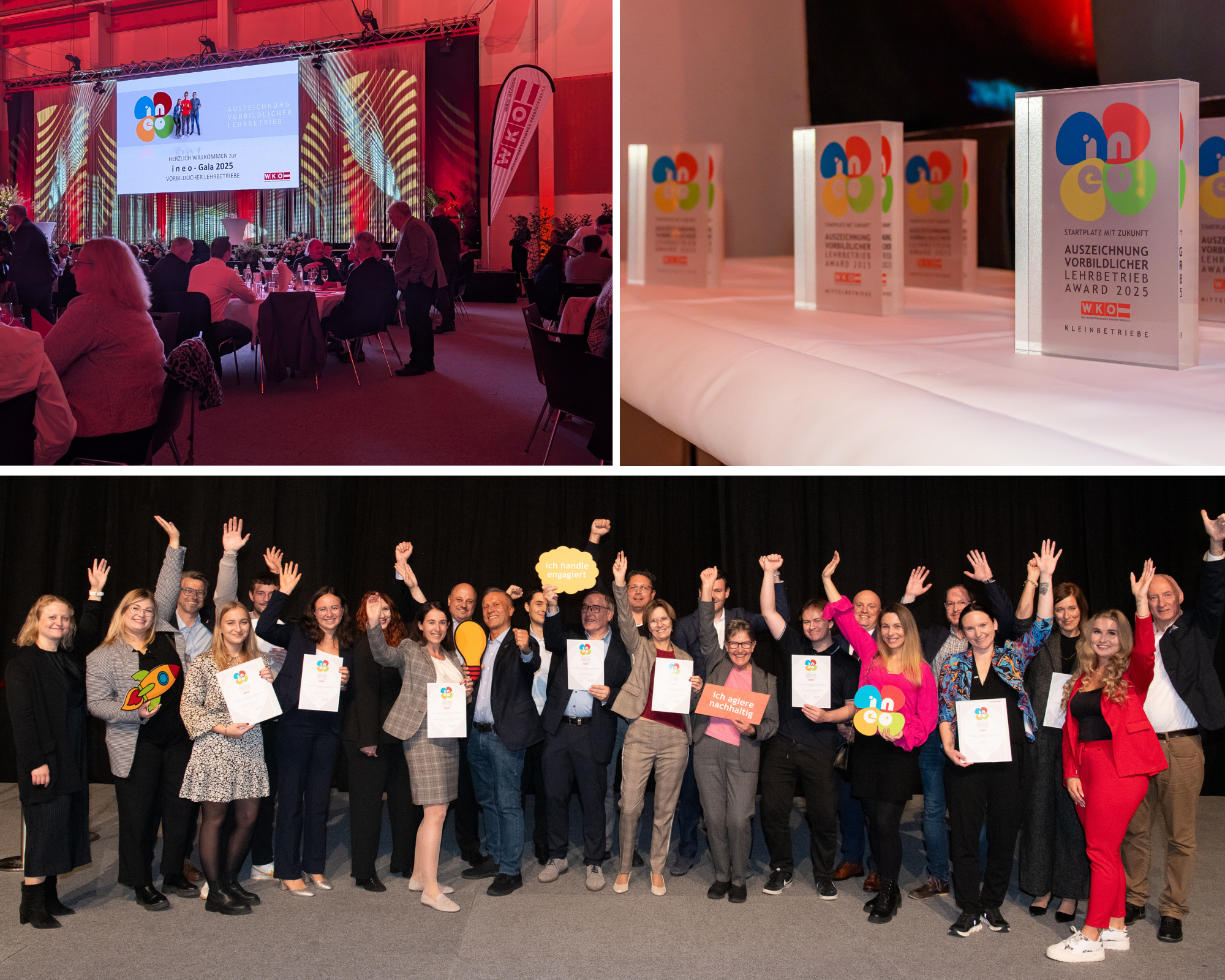 ineo-Auszeichnung Collage