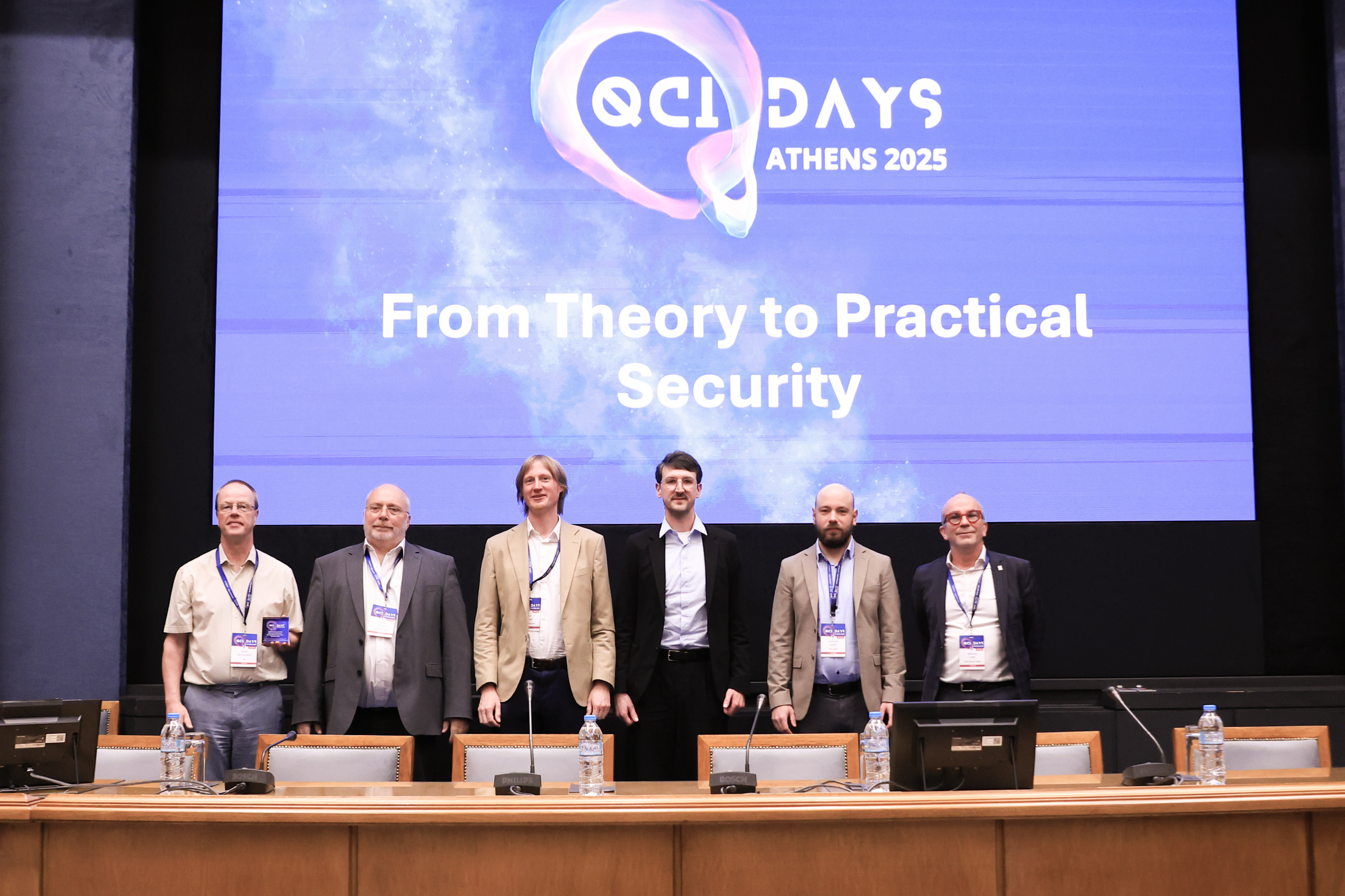 QCI-Days Athen - Vortragsrunde